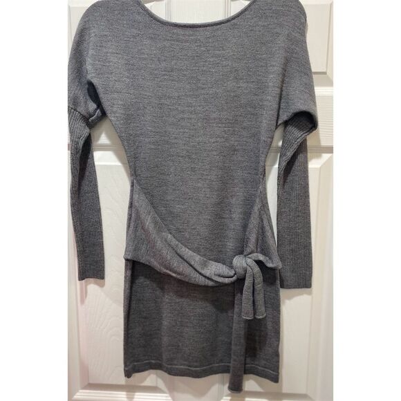 Women's Forever 21 Gray Knitted Mini Jumper Dress Size S - Picture 1 of 5
